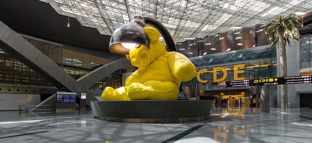 Les œuvres d'art de l'aéroport