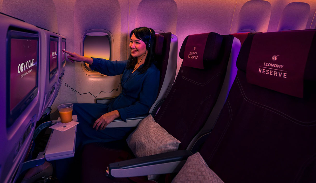 Perhaps three seats, all to yourself? 