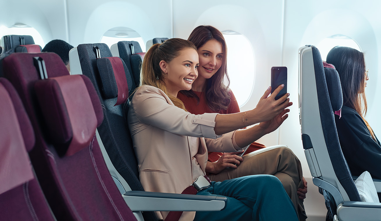 A world of comfort in Economy Class