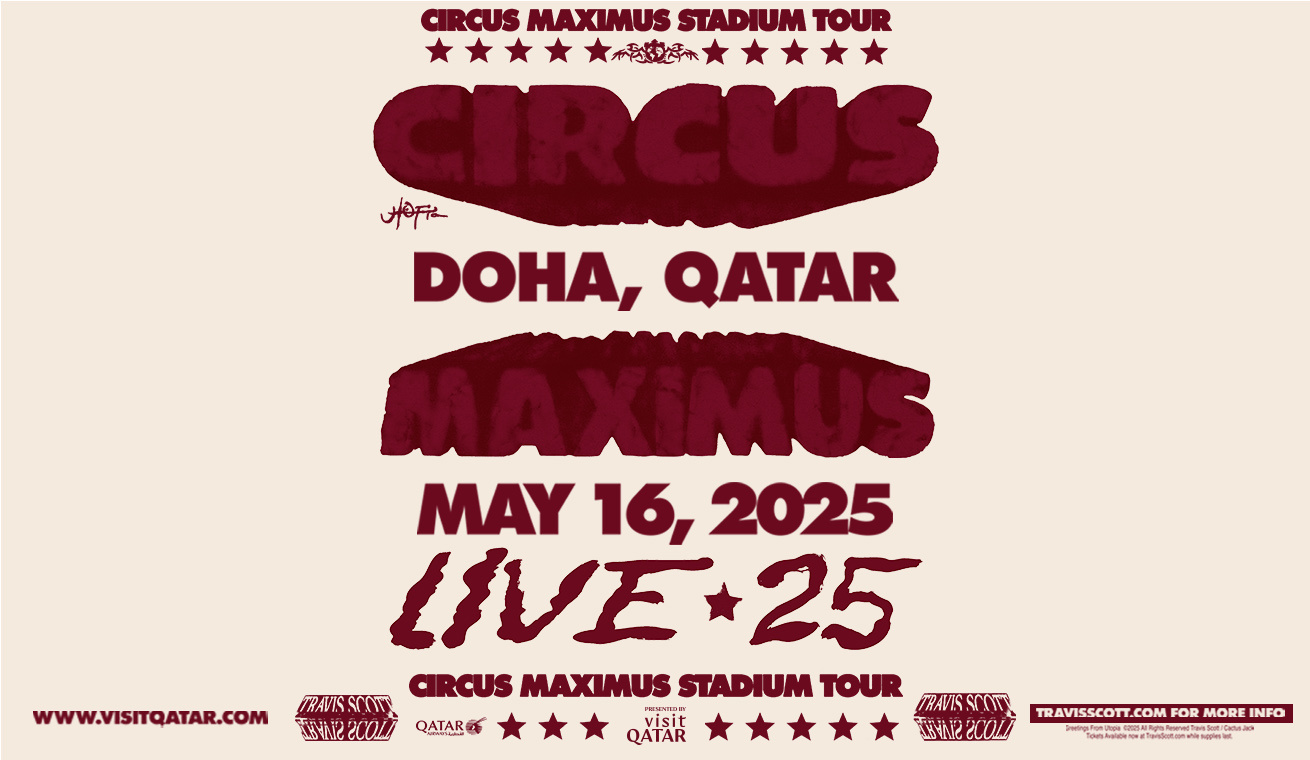 50% off Travis Scott concert in Doha