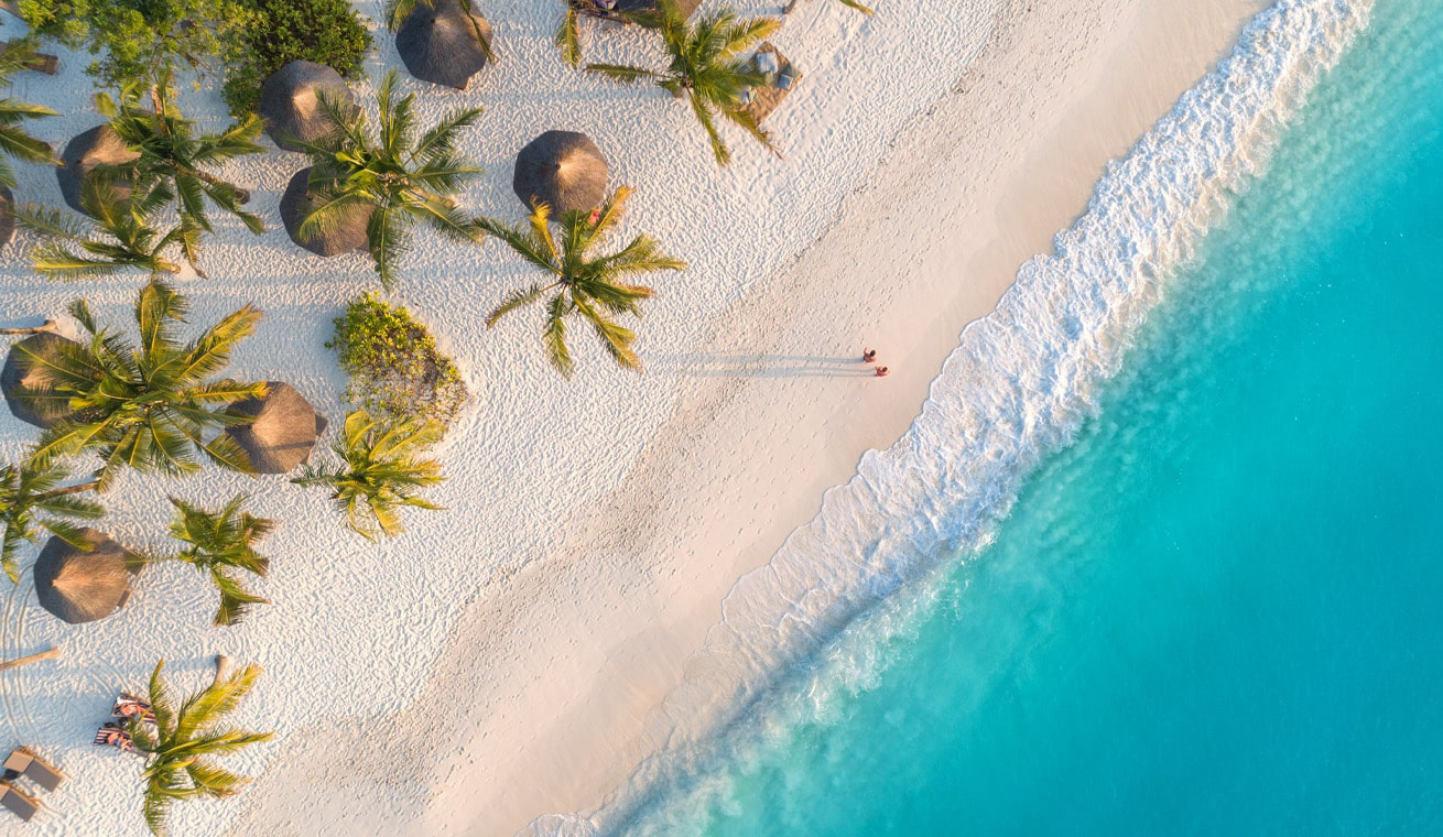 Relax on pristine beaches