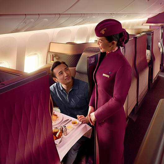 Voyagez à bord de la Meilleure Classe Affaires au Monde image