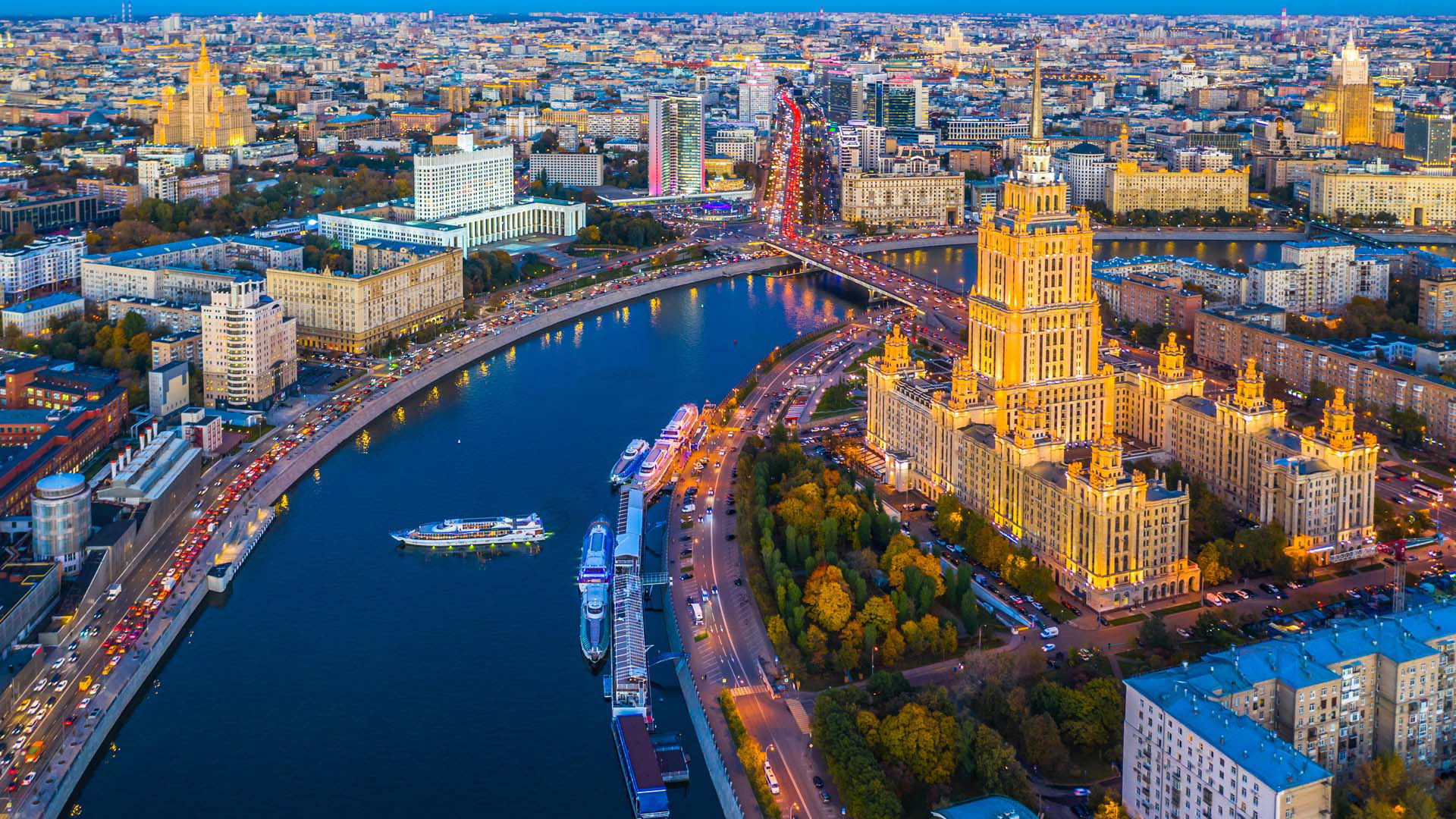 Book flights to Russia